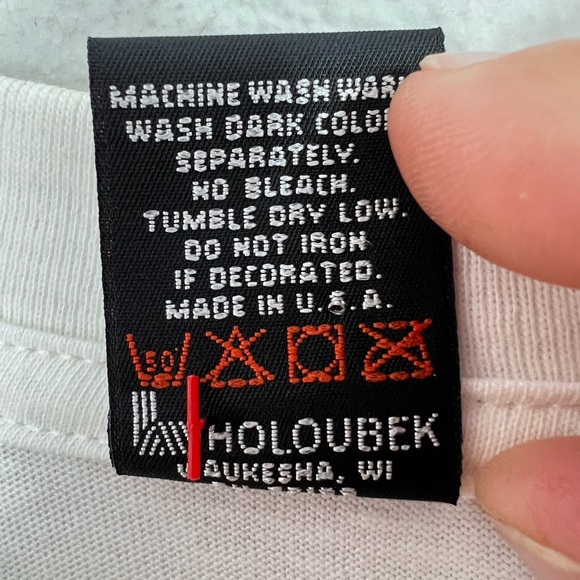 Vintage 90's Harley Davidson Large White VTG T-Shirt 1998 Stuart, Florida - Picture 5 of 6